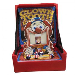 Carnival Game: Clown Tooth Knockdown