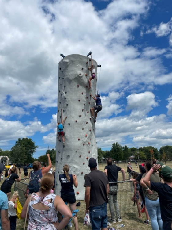 Rock Climbing Wall