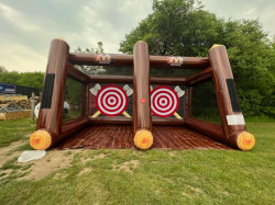 Dual Lane Axe Throwing Inflatable - Cambridge